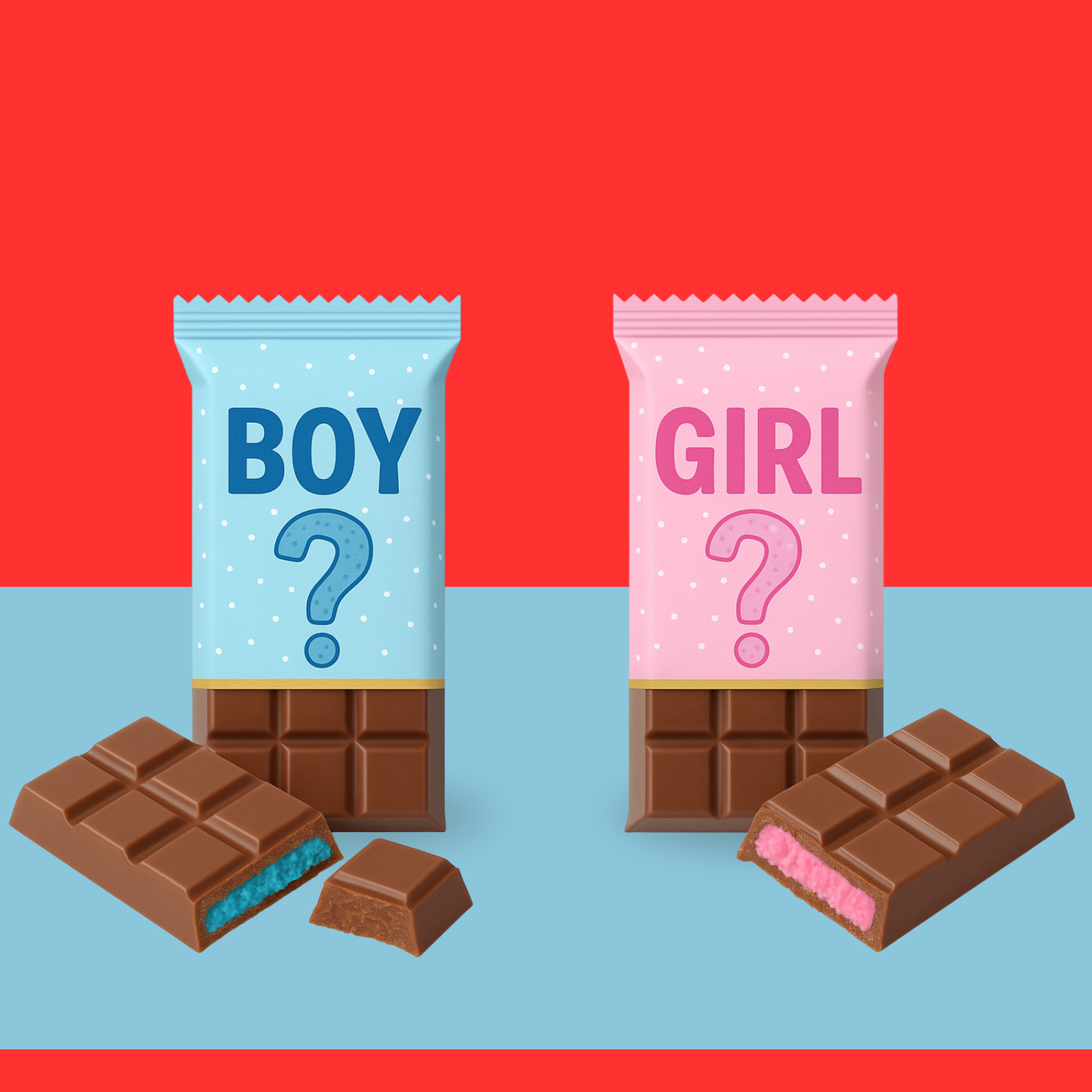 Gender Reveal Bars